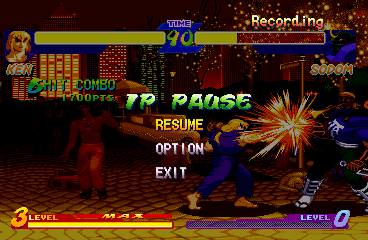Street Fighter Alpha: Warriors Dreams background
