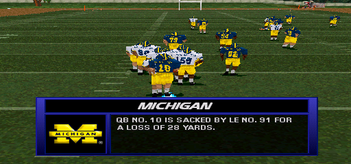 NCAA Football 2000 (USA) background