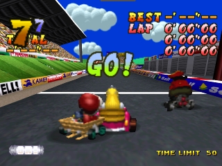 Extreme Go-Kart Racing background