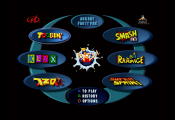 Arcade Party Pak background