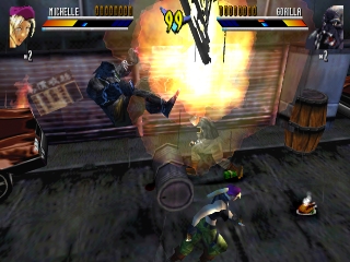 Gekido: Urban Fighters background