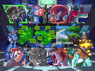 Mega Man X4 background