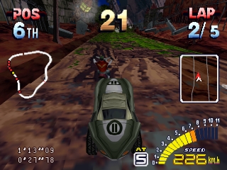 Explosive Racing background